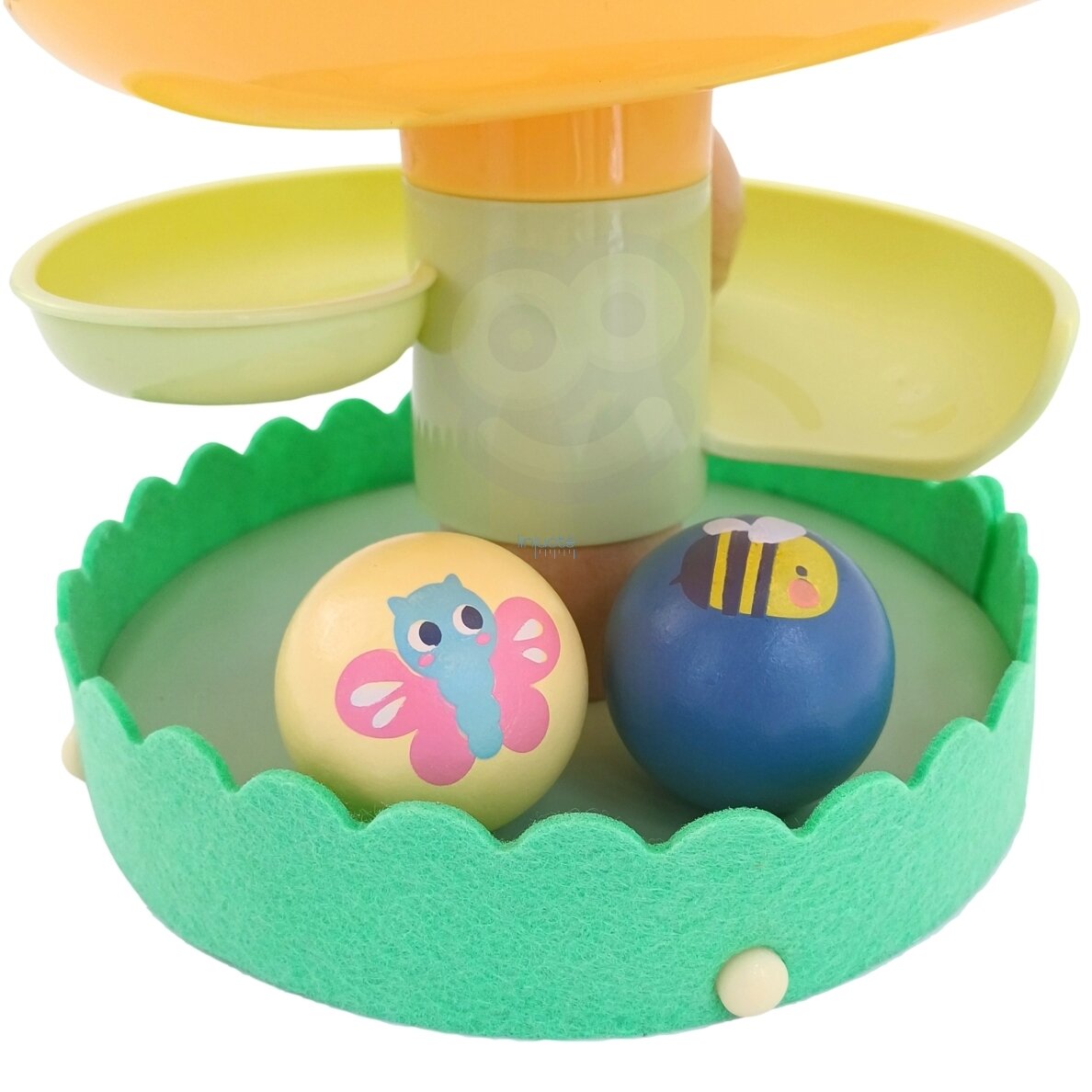 WOOPIE GREEN Medinis Kamuoliukų Nusileidimo Takelis – Sensorinis Edukacinis Rinkinys, 6 el. 52722 11