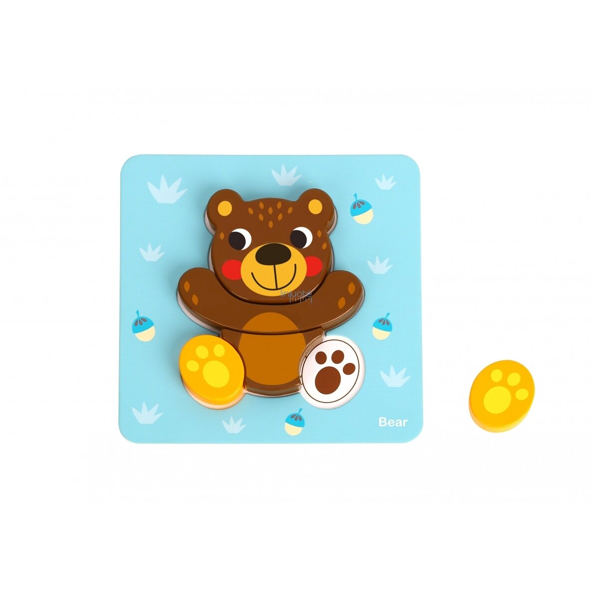 WOOPIE GREEN MEDINĖS DĖLIONĖS MONTESSORI GYVŪNŲ KALADĖLĖS, 49683 4 WOOPIE GREEN MEDINĖS DĖLIONĖS MONTESSORI GYVŪNŲ KALADĖLĖS, 49683 4