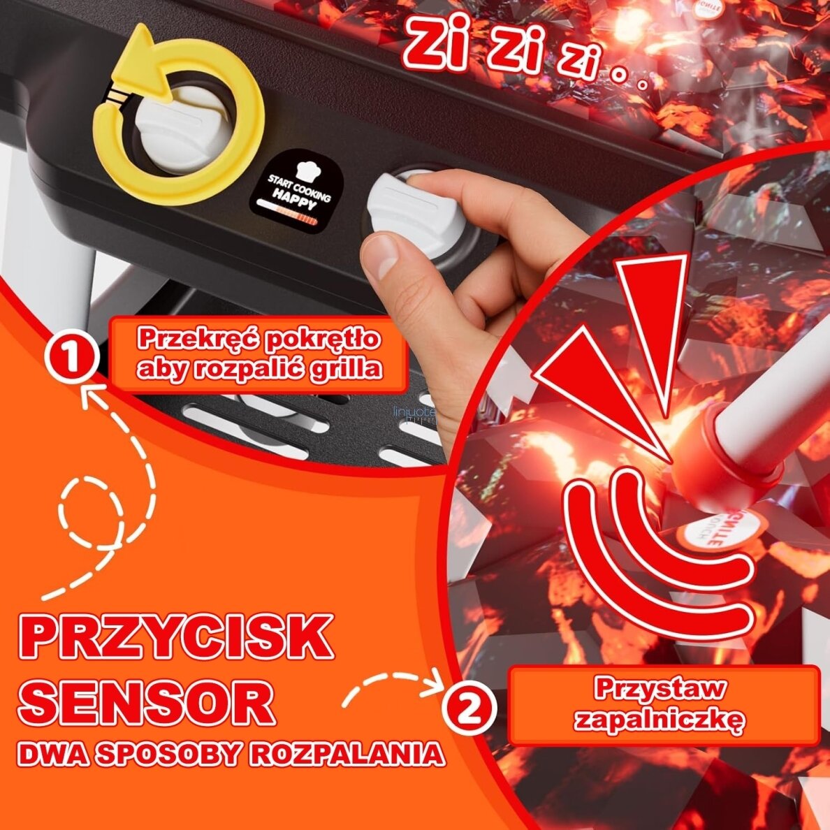WOOPIE GRILL BARBECUE VIRTUVĖS SODAS - INTERAKTYVUS LED RINKINYS XL 31 EL., 55181 2 WOOPIE GRILL BARBECUE VIRTUVĖS SODAS - INTERAKTYVUS LED RINKINYS XL 31 EL., 55181 2