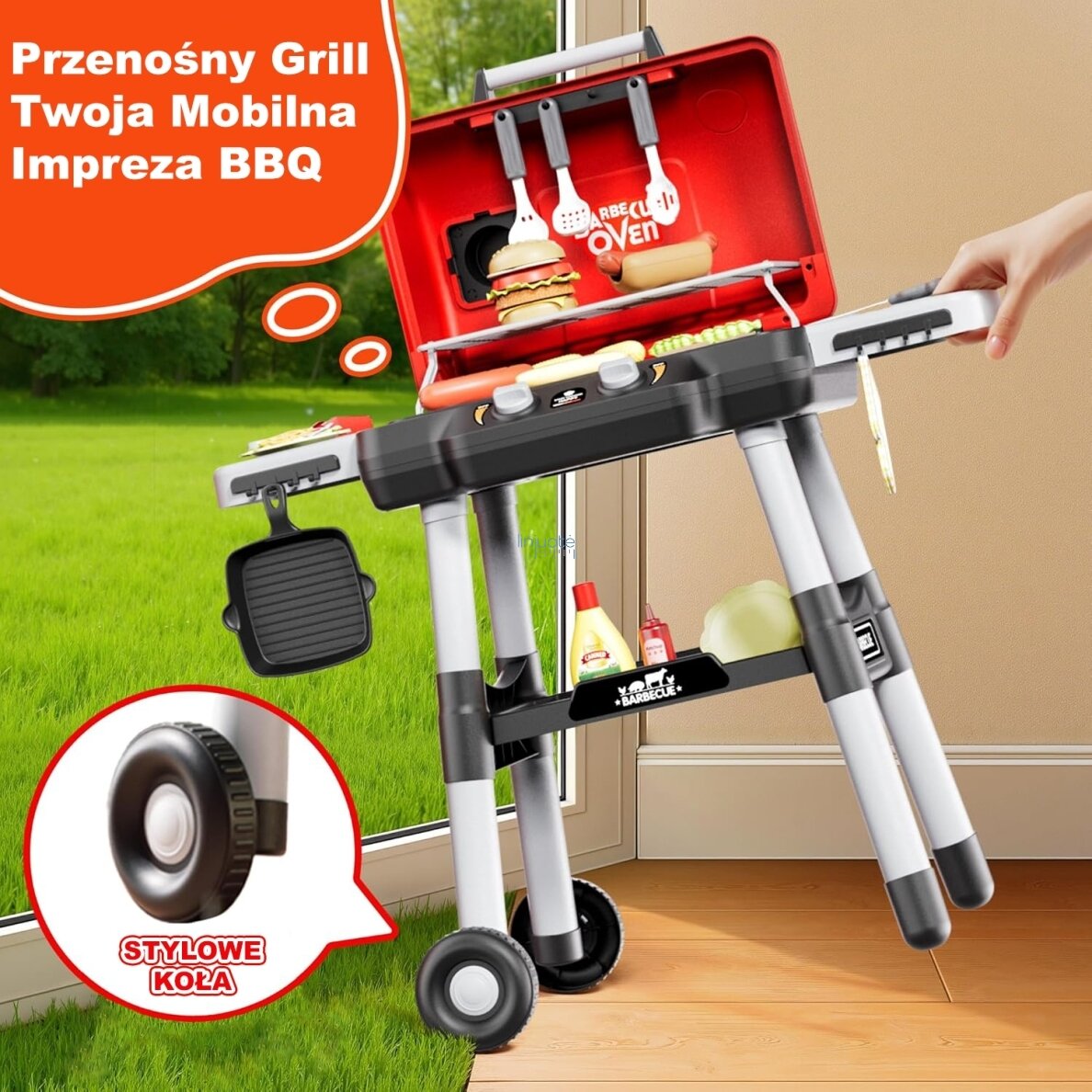 WOOPIE GRILL BARBECUE VIRTUVĖS SODAS - INTERAKTYVUS LED RINKINYS XL 31 EL., 55181 3 WOOPIE GRILL BARBECUE VIRTUVĖS SODAS - INTERAKTYVUS LED RINKINYS XL 31 EL., 55181 3