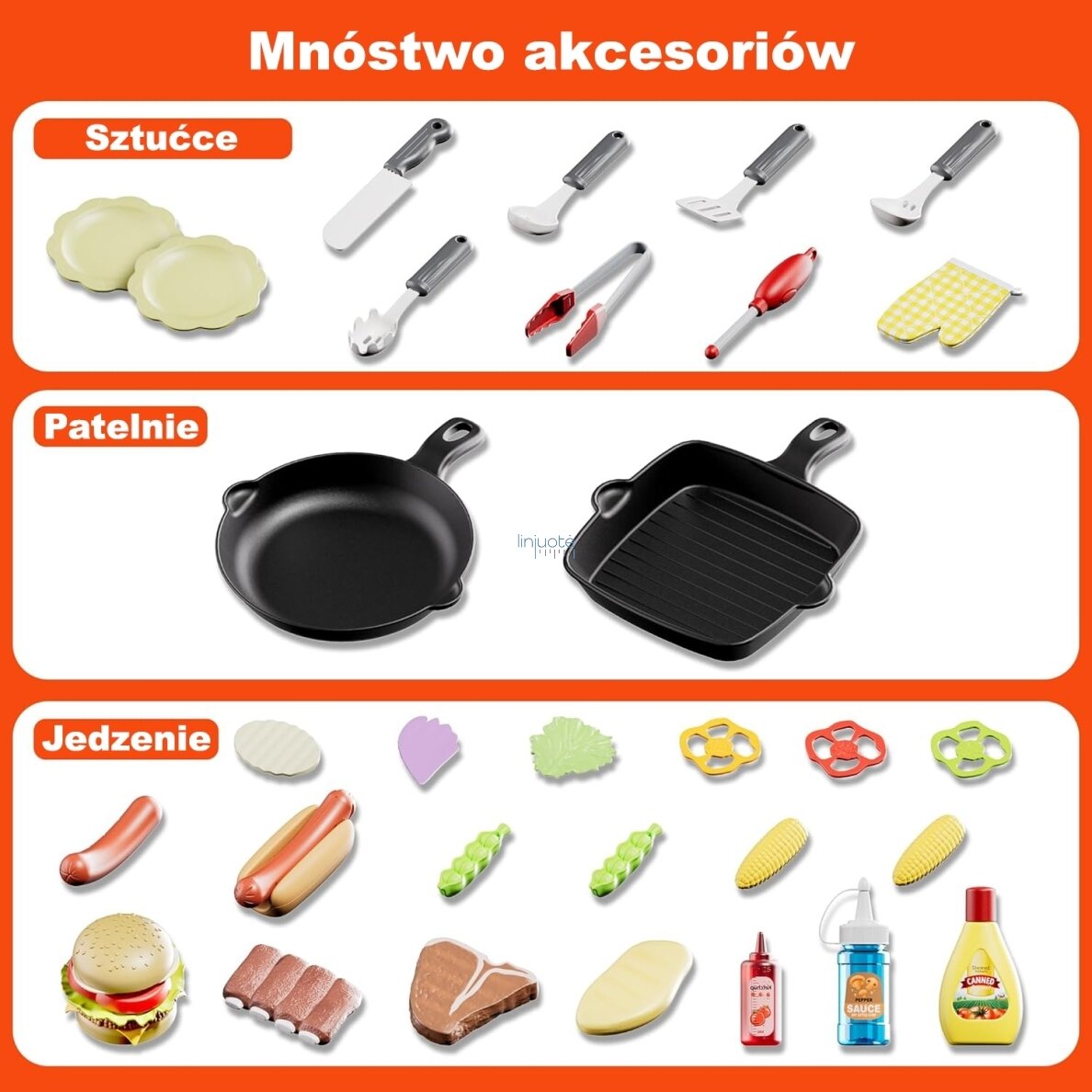 WOOPIE GRILL BARBECUE VIRTUVĖS SODAS - INTERAKTYVUS LED RINKINYS XL 31 EL., 55181 4 WOOPIE GRILL BARBECUE VIRTUVĖS SODAS - INTERAKTYVUS LED RINKINYS XL 31 EL., 55181 4