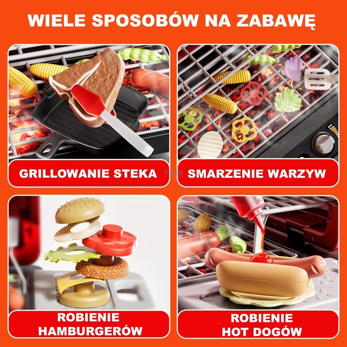 WOOPIE GRILL BARBECUE VIRTUVĖS SODAS - INTERAKTYVUS LED RINKINYS XL 31 EL., 55181 5 WOOPIE GRILL BARBECUE VIRTUVĖS SODAS - INTERAKTYVUS LED RINKINYS XL 31 EL., 55181 5