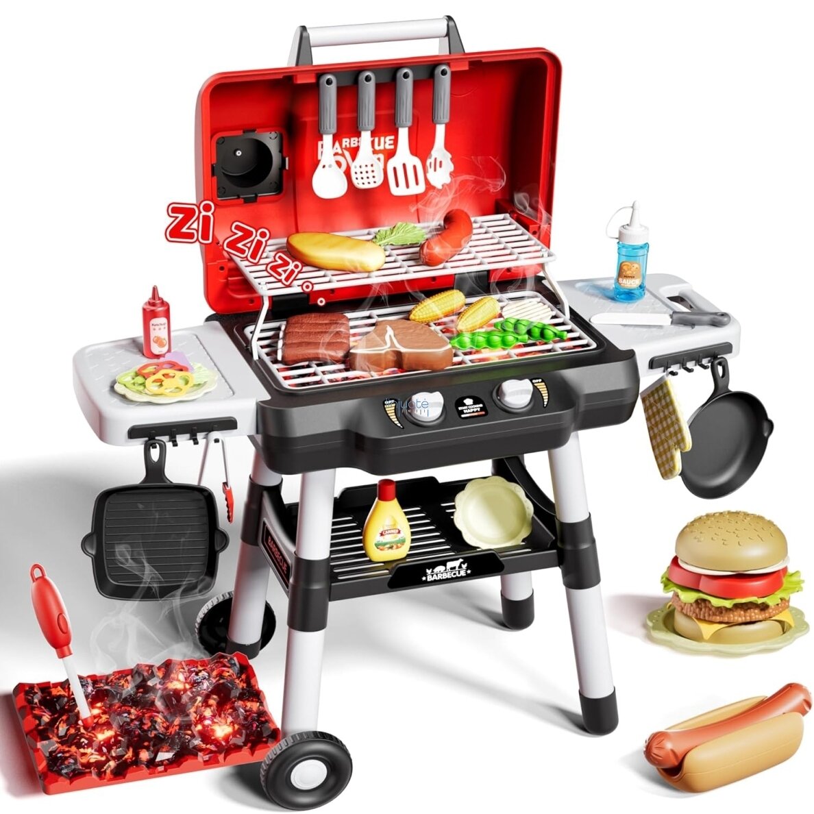 WOOPIE GRILL BARBECUE VIRTUVĖS SODAS - INTERAKTYVUS LED RINKINYS XL 31 EL., 55181
