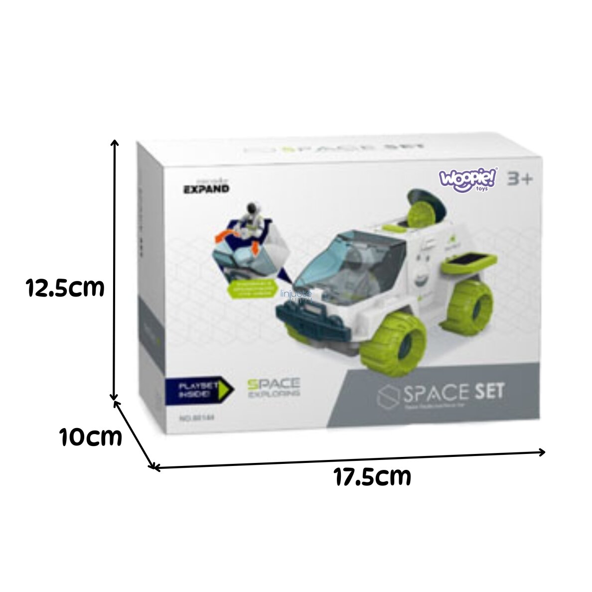 WOOPIE Interaktyvus Kosminis Marsaeigis su Priedais – Space Set 57130 6