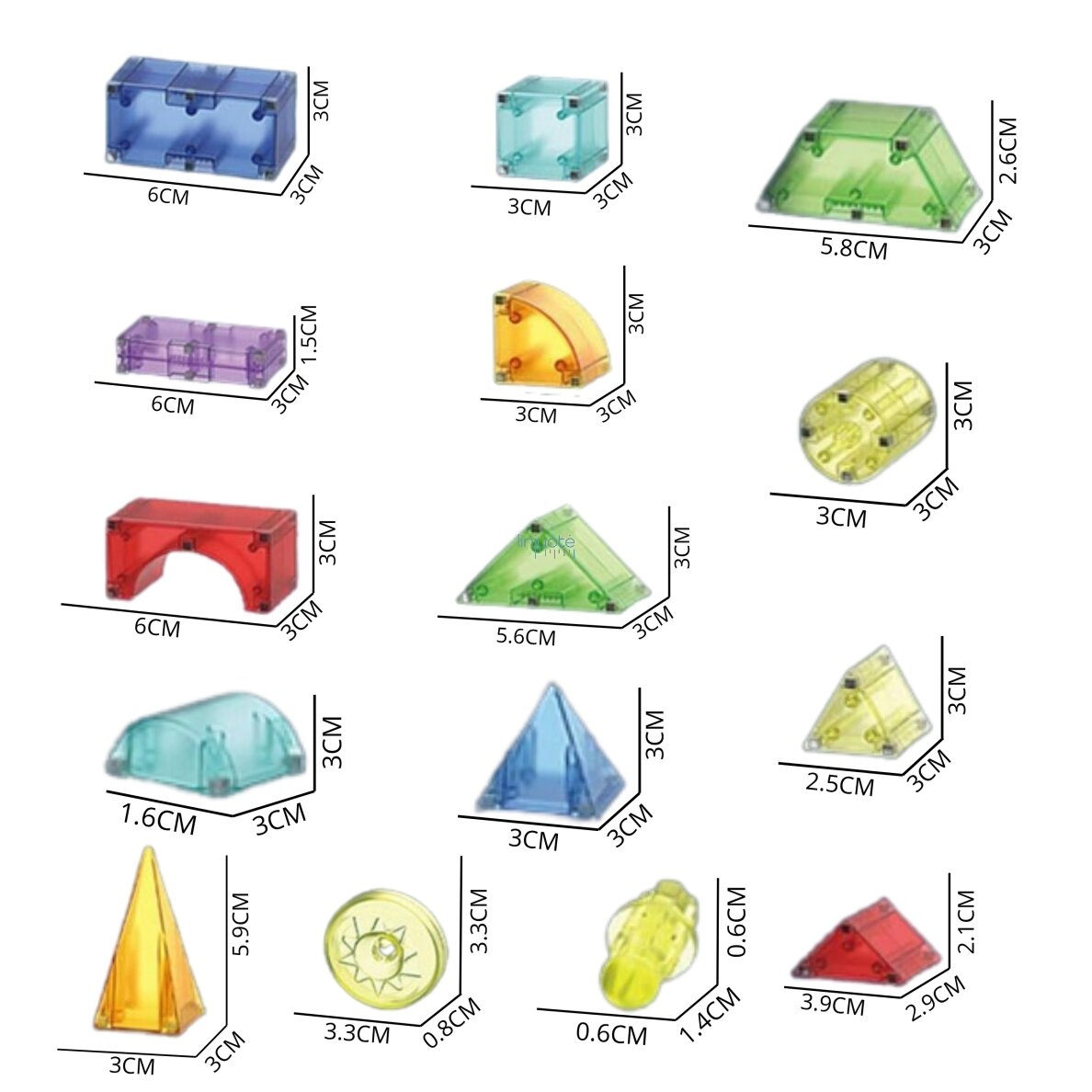 STEAM 3D MAGNETINIS KONSTRUKTORIUS,  63EL., 54887 3