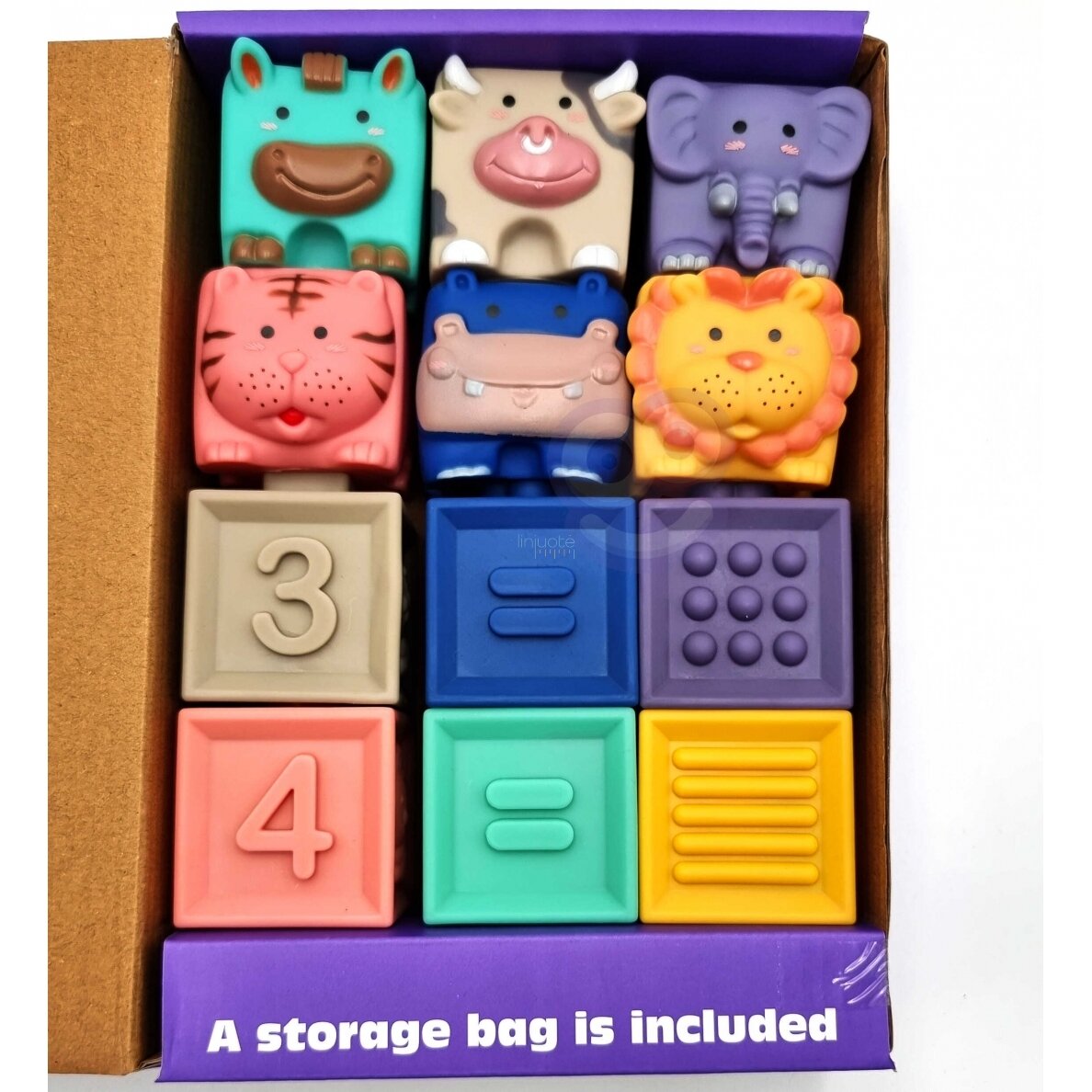 WOOPIE BABY SENSORINIAI BLOKAI SQUEEZE PUZZLE GARSO MOKYMASIS, SKAIČIAVIMAS 12 VNT., 31224 6 WOOPIE BABY SENSORINIAI BLOKAI SQUEEZE PUZZLE GARSO MOKYMASIS, SKAIČIAVIMAS 12 VNT., 31224 6