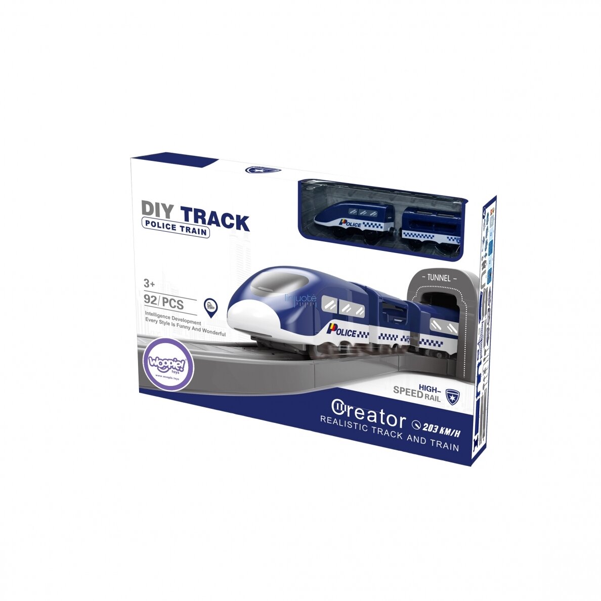 ELEKTRINIS TRAUKINYS, AUTOMOBILIS, BĖGIAI, POLICIJOS STOTIES SRAIGTASPARNIS, 92 VNT., 30685 6 ELEKTRINIS TRAUKINYS, AUTOMOBILIS, BĖGIAI, POLICIJOS STOTIES SRAIGTASPARNIS, 92 VNT., 30685 6