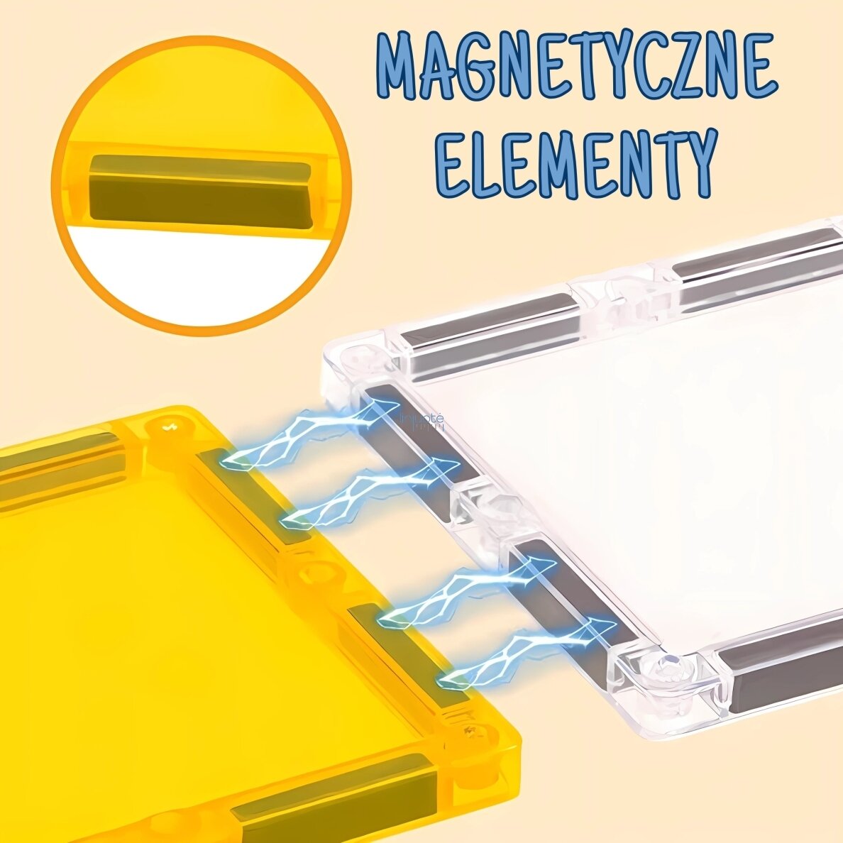 Magnetinis STEAM konstruktorius - Statybvietė,  47 EL, 55020 3