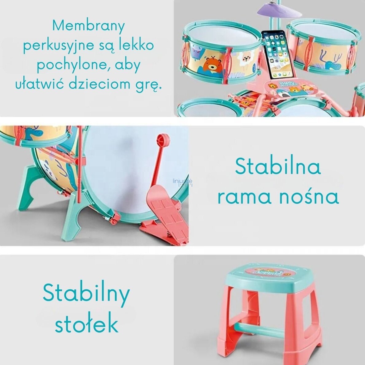 WOOPIE MOKOMASIS BŪGNŲ RINKINYS VAIKAMS 5 BŪGNAI 1 LĖKŠTĖ + KĖDUTĖ SU GYVŪNŲ MOTYVAIS, 55099 2 WOOPIE MOKOMASIS BŪGNŲ RINKINYS VAIKAMS 5 BŪGNAI 1 LĖKŠTĖ + KĖDUTĖ SU GYVŪNŲ MOTYVAIS, 55099 2