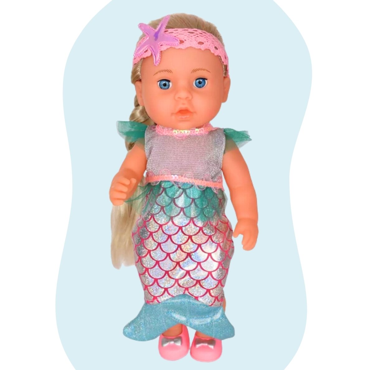 WOOPIE ROYAL Kūdikio Mermaid lėlė su 18 Priedais, 56331 7