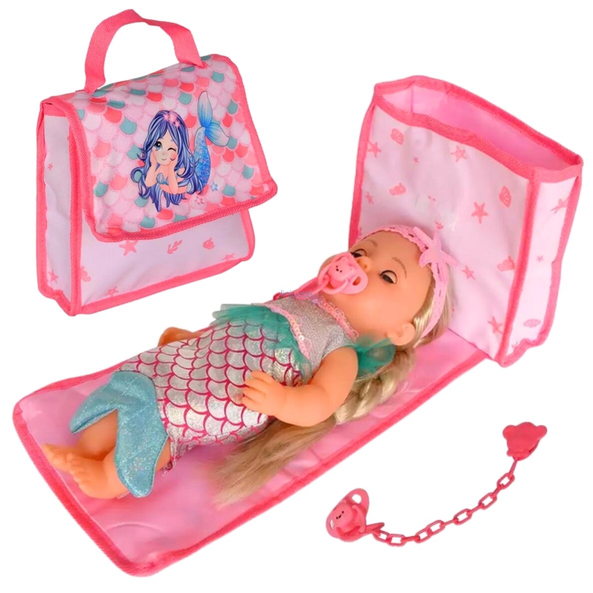 WOOPIE ROYAL Kūdikio Mermaid lėlė su 18 Priedais, 56331 10 WOOPIE ROYAL Kūdikio Mermaid lėlė su 18 Priedais, 56331 10