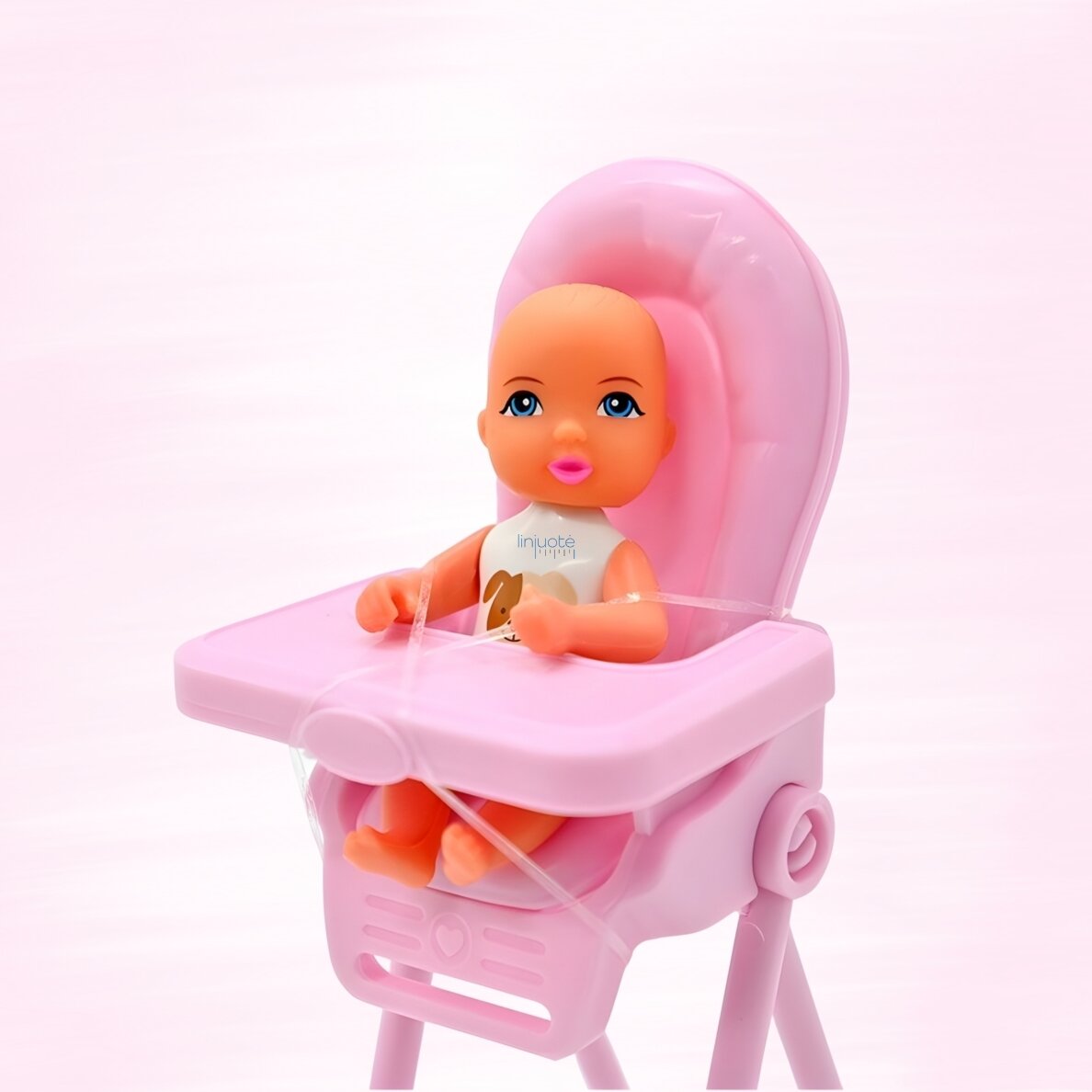 WOOPIE ROYAL Lily Lėlė Kūdikis Maitinimo Kėdutė Rinkinys Priedai, 57765 3
