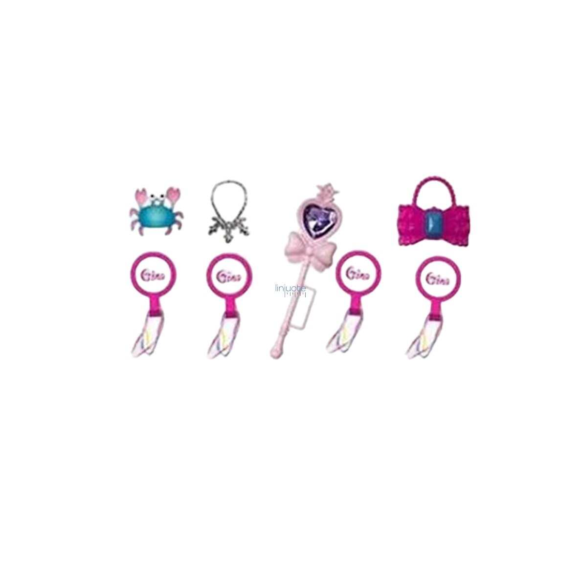 WOOPIE ROYAL 4 Magiškų Princesių Rinkinys - 4in1 Lėlių Dėžutė su Priedais 503390 6