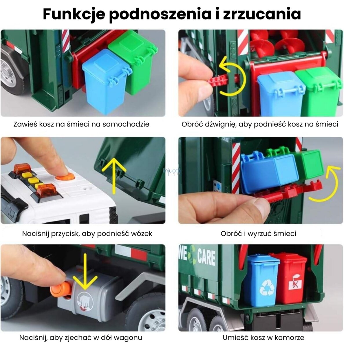 ŠIUKŠLIŲ SURINKIMO SUNKVEŽIMIS ŠIUKŠLIŲ RŪŠIAVIMUI - MASTELIS 1:10, 53644 6 ŠIUKŠLIŲ SURINKIMO SUNKVEŽIMIS ŠIUKŠLIŲ RŪŠIAVIMUI - MASTELIS 1:10, 53644 6