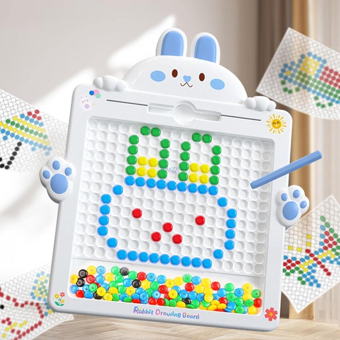 MONTESSORI MAGNETINĖ LENTA VAIKAMS MAGPAD KIŠKIS MĖLYNAS, 48129 5 MONTESSORI MAGNETINĖ LENTA VAIKAMS MAGPAD KIŠKIS MĖLYNAS, 48129 5