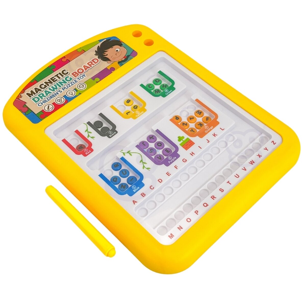 WOOPIE Magnetinė Montessori Piešimo Lenta, 55785 3 WOOPIE Magnetinė Montessori Piešimo Lenta, 55785 3