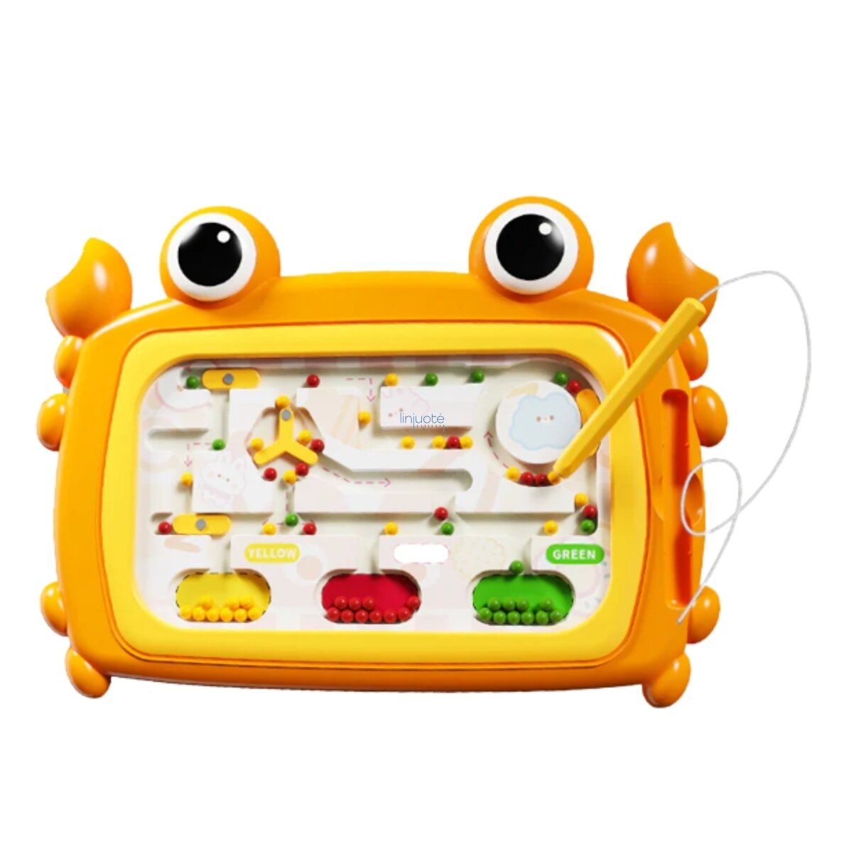 WOOPIE Magnetinė Montessori Lentelė Krabo Labirintas Oranžinė, 55808 1 WOOPIE Magnetinė Montessori Lentelė Krabo Labirintas Oranžinė, 55808 1
