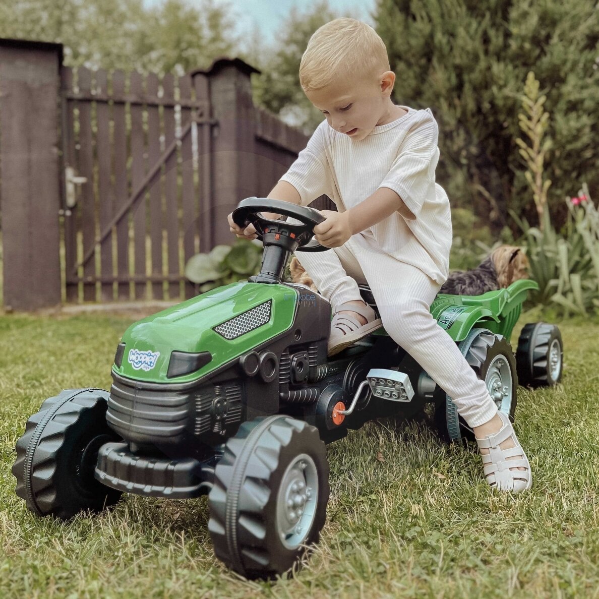 Vaikiškas traktorius su priekaba Farmer GoTrac MAXI 28286 2 Vaikiškas traktorius su priekaba Farmer GoTrac MAXI 28286 2
