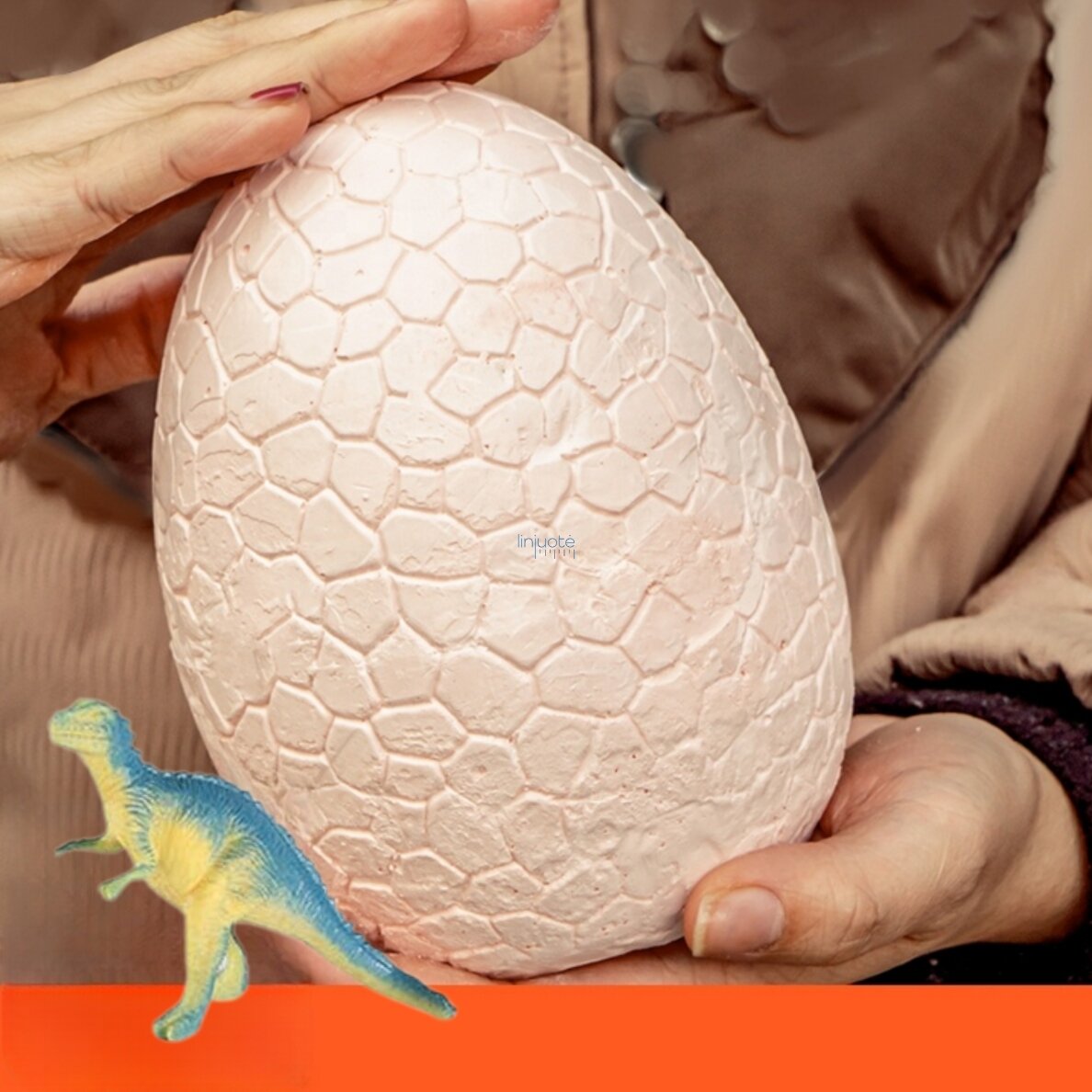 WOOPIE Dinozaurų Kiaušinio Kasinėjimo Rinkinys – 12 Dinozaurų 57048 5