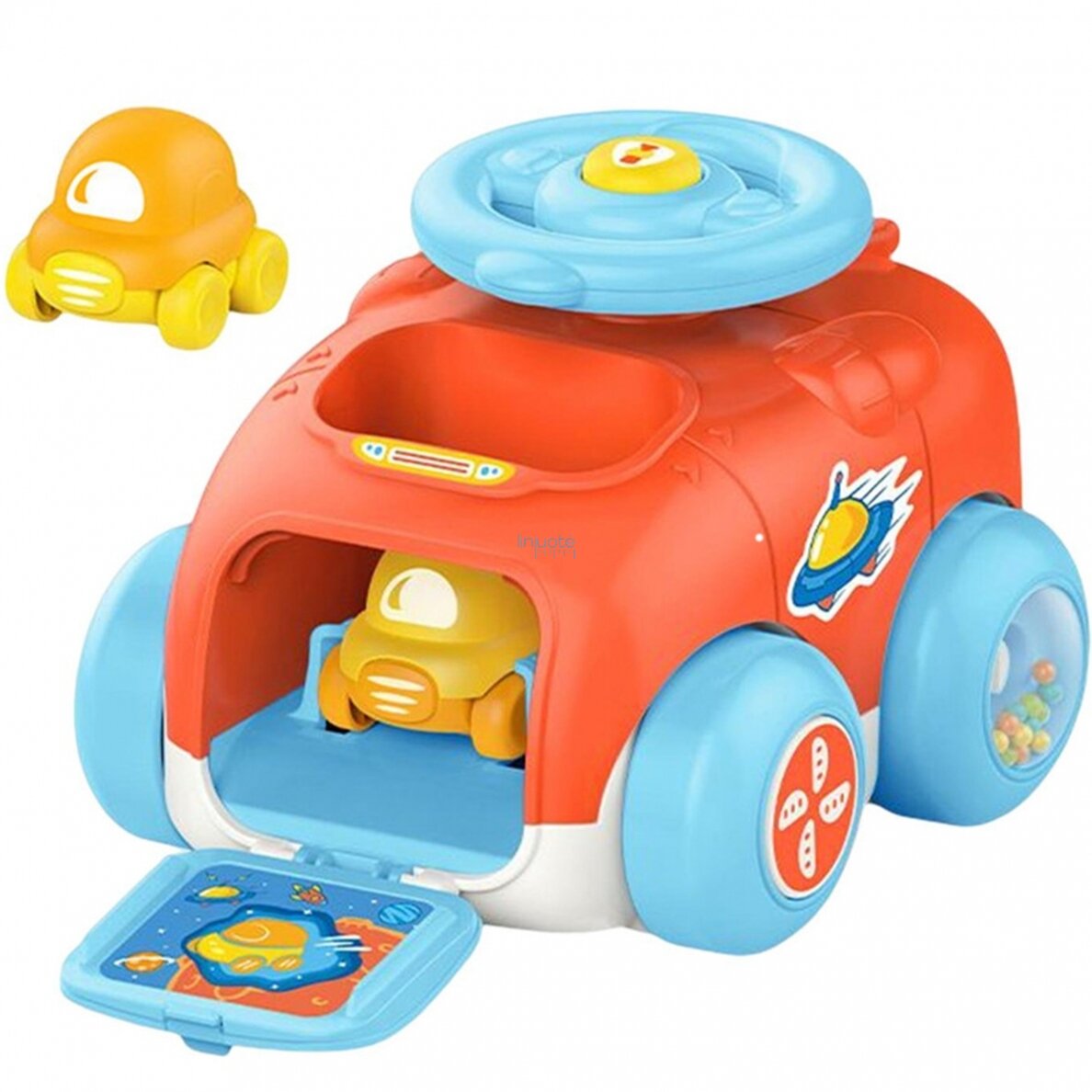 WOOPIE BABY AUTOMOBILIŲ PALEIDIMO ĮRENGINYS, AUTOMOBILIŲ KATAPULTOS RINKINYS, 47221 5 WOOPIE BABY AUTOMOBILIŲ PALEIDIMO ĮRENGINYS, AUTOMOBILIŲ KATAPULTOS RINKINYS, 47221 5