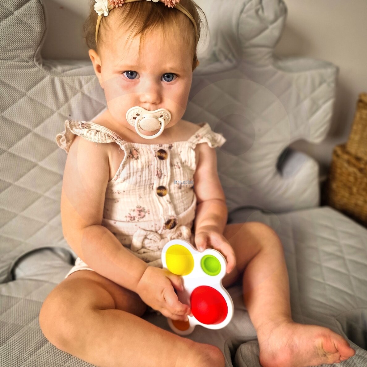 WOOPIE Jutiklinė Žaislas Kramtukas Antistresinis POP IT Montessori 1