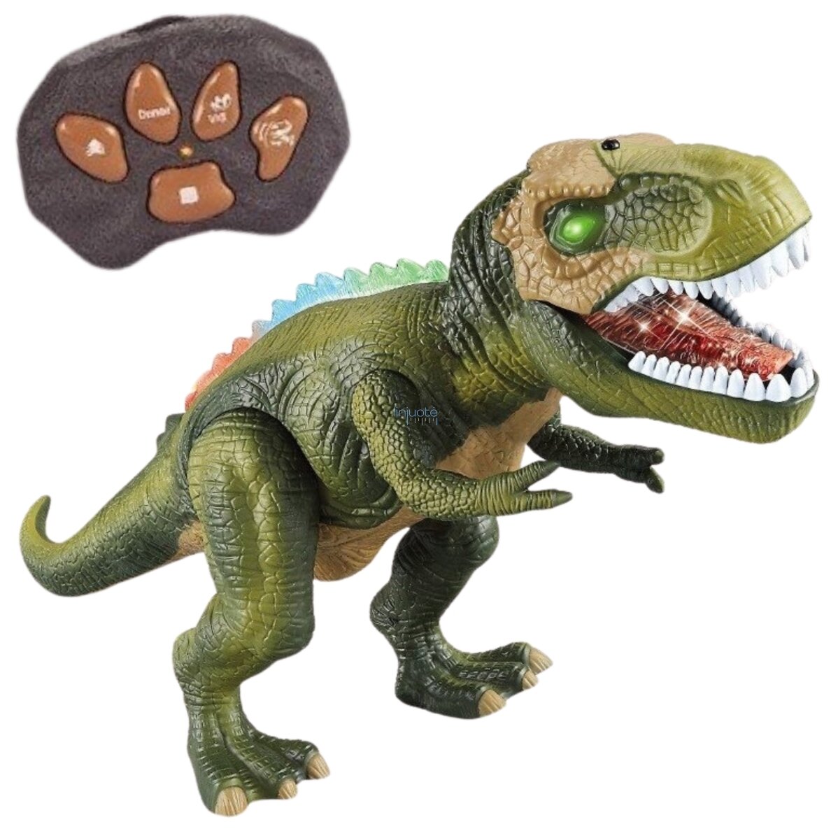 WOOPIE NUOTOLINIU BŪDU VALDOMAS DINOZAURAS T-REX REALISTIŠKAS JUROS PERIODO KARALIUS, 53965 1 WOOPIE NUOTOLINIU BŪDU VALDOMAS DINOZAURAS T-REX REALISTIŠKAS JUROS PERIODO KARALIUS, 53965 1