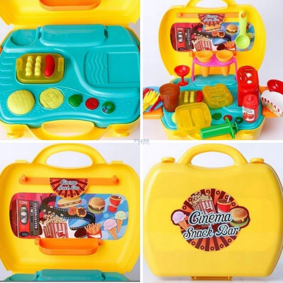 WOOPIE Rinkinys Užkandžių Gamybai iš Modelino 56492 2 WOOPIE Rinkinys Užkandžių Gamybai iš Modelino 56492 2