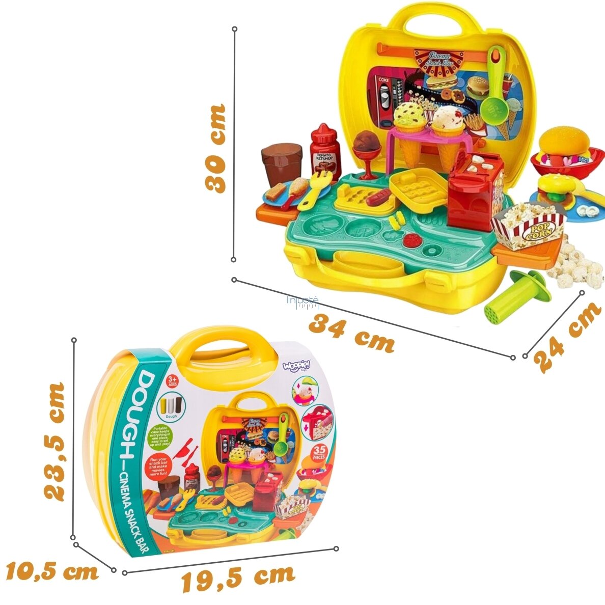 WOOPIE Rinkinys Užkandžių Gamybai iš Modelino 56492 4