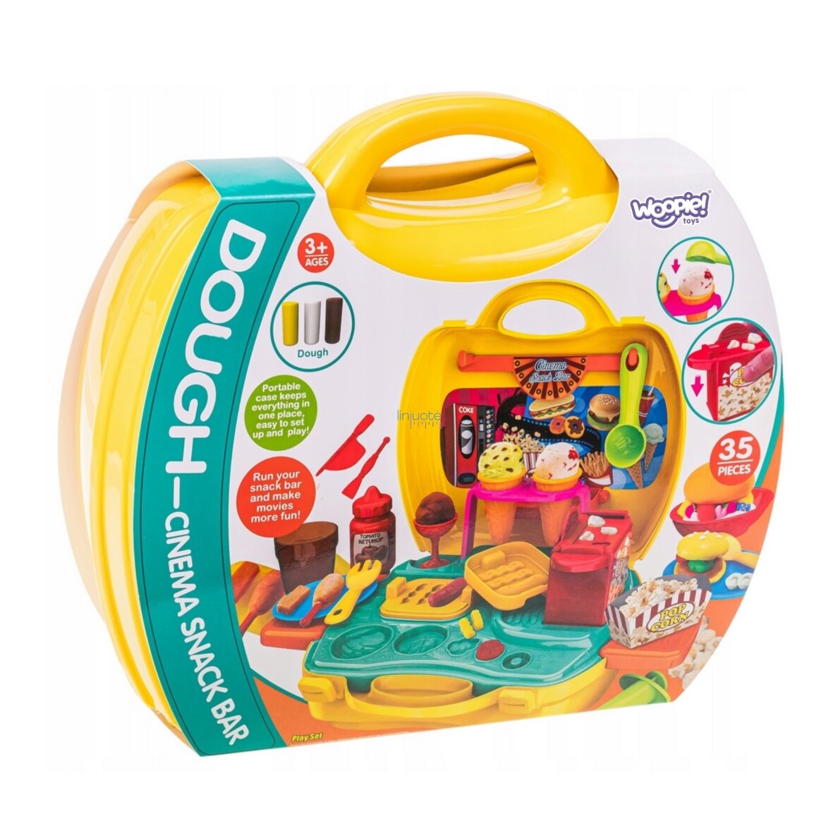WOOPIE Rinkinys Užkandžių Gamybai iš Modelino 56492 5 WOOPIE Rinkinys Užkandžių Gamybai iš Modelino 56492 5