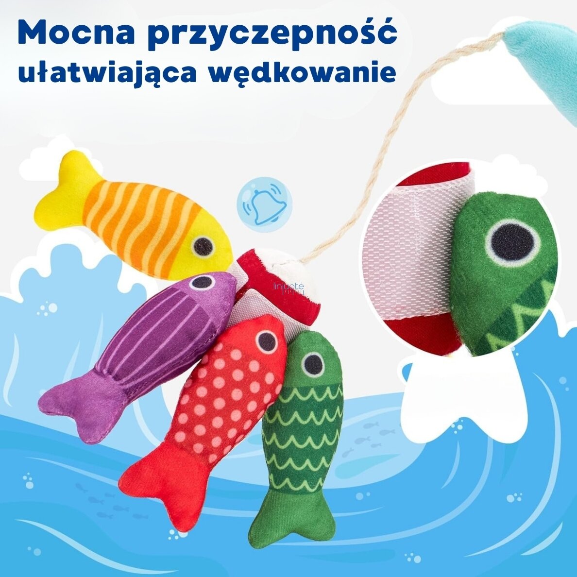 WOOPIE Mažojo Žvejo Skaičiavimo Mokymosi Komplektas, 22 Dalių 54566 1