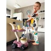 Vaikiškas valymo vežimėlis su priedais 45333,