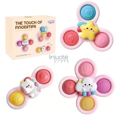 WOOPIE BABY Kosminis spinneris Pop-it Sensorinis žaislas Keičiami 3 vnt Rožinis. WOOPIE BABY Kosminis spinneris Pop-it Sensorinis žaislas Keičiami 3 vnt Rožinis.