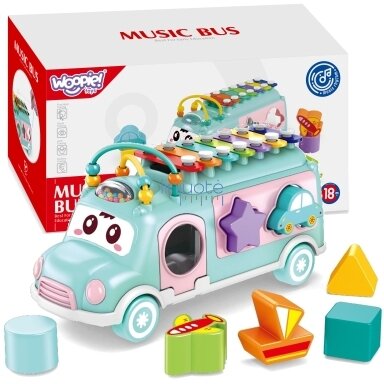 MUZIKINIS AUTOMOBILIS SU CIMBOLAIS, ŽALIAS, 49485