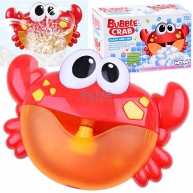 WOOPIE BABY Vonios Žaislas Krabas, Kuris Daro Putas su Melodija WOOPIE BABY Vonios Žaislas Krabas, Kuris Daro Putas su Melodija