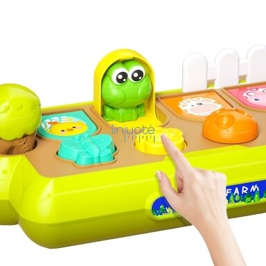 WOOPIE BABY Mokomasis Žaislas Iššokantys Gyvūnėliai Laiminga Ferma POP-UP WOOPIE BABY Mokomasis Žaislas Iššokantys Gyvūnėliai Laiminga Ferma POP-UP