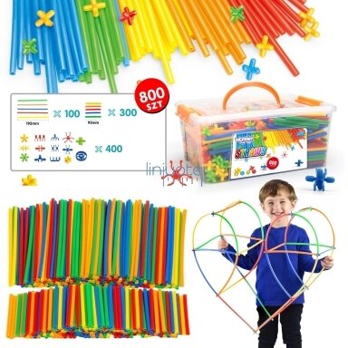 WOOPIE KONSTRUKCINIAI SPALVOTI ŠIAUDELIAI 800EL., 54276 WOOPIE KONSTRUKCINIAI SPALVOTI ŠIAUDELIAI 800EL., 54276