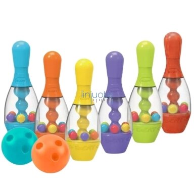 WOOPIE SPALVOTI BOULINGO RINKINYS VAIKAMS 8 EL., 53347 WOOPIE SPALVOTI BOULINGO RINKINYS VAIKAMS 8 EL., 53347