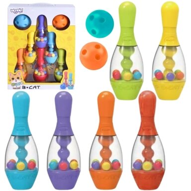 WOOPIE SPALVOTI BOULINGO RINKINYS VAIKAMS 8 EL., 53347 WOOPIE SPALVOTI BOULINGO RINKINYS VAIKAMS 8 EL., 53347
