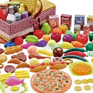 WOOPIE XXL pikniko rinkinys – vaisiai, daržovės ir greitas maistas, (103 el.) 56607 WOOPIE XXL pikniko rinkinys – vaisiai, daržovės ir greitas maistas, (103 el.) 56607