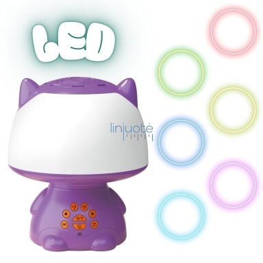 WOOPIE Daugiafunkcė RGB Lemputė Bluetooth Kolonėlė Karaoke Balso Moduliatorius SD Kortelė AUX Violetinė, 551120 WOOPIE Daugiafunkcė RGB Lemputė Bluetooth Kolonėlė Karaoke Balso Moduliatorius SD Kortelė AUX Violetinė, 551120