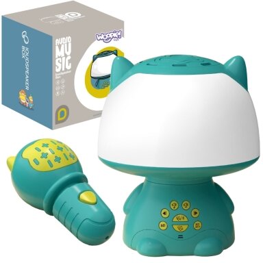 WOOPIE Daugiafunkciška RGB Lempa su Bluetooth Garsiakalbiu Karaoke Balsų Moduliatoriumi SD Korta AUX Žalsva, 55167 WOOPIE Daugiafunkciška RGB Lempa su Bluetooth Garsiakalbiu Karaoke Balsų Moduliatoriumi SD Korta AUX Žalsva, 55167