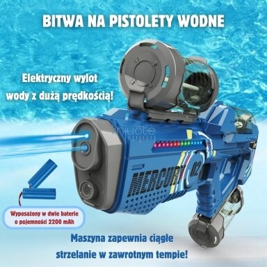 Woopie Elektrinis Automatinis Vandens Pistoletas Merkurijus 563480
