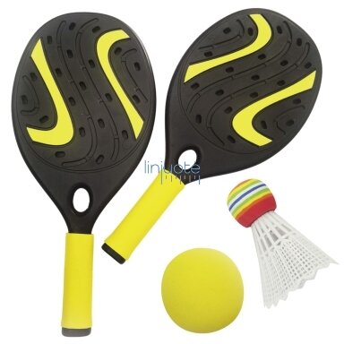 ŽAIDIMAS BADMINTONAS - TENISAS 2IN1, 51077 ŽAIDIMAS BADMINTONAS - TENISAS 2IN1, 51077