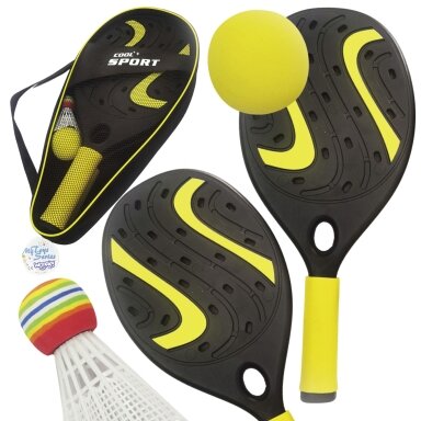 ŽAIDIMAS BADMINTONAS - TENISAS 2IN1, 51077 ŽAIDIMAS BADMINTONAS - TENISAS 2IN1, 51077