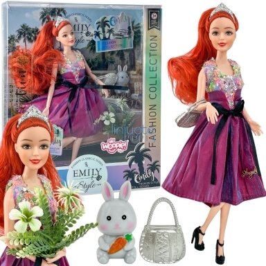 WOOPIE ROYAL Lėlė Emi Style Fashion 32 cm - Stilinga Princesė Rožinėje Suknelėje + Priedai, 57574 WOOPIE ROYAL Lėlė Emi Style Fashion 32 cm - Stilinga Princesė Rožinėje Suknelėje + Priedai, 57574