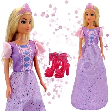 WOOPIE ROYAL Mados lėlė LILY Graži Princesė su Karūna, 57888 WOOPIE ROYAL Mados lėlė LILY Graži Princesė su Karūna, 57888