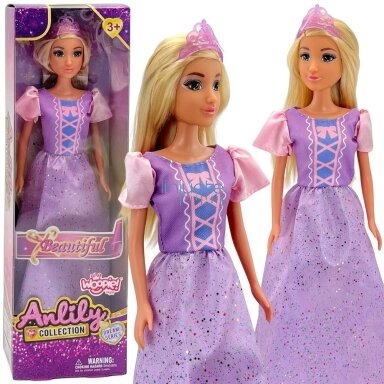 WOOPIE ROYAL Mados lėlė LILY Graži Princesė su Karūna, 57888 WOOPIE ROYAL Mados lėlė LILY Graži Princesė su Karūna, 57888