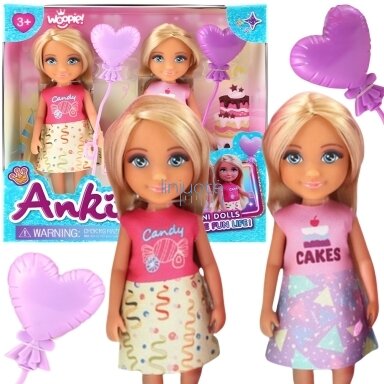 WOOPIE ROYAL Gimtadienio rinkinys su dviem lėlytėmis - Candy ir Cakes, 57680 WOOPIE ROYAL Gimtadienio rinkinys su dviem lėlytėmis - Candy ir Cakes, 57680