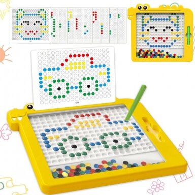 MONTESSORI MAGNETINĖ LENTA VAIKAMS MAGPAD DINOZAURAS, 48204 MONTESSORI MAGNETINĖ LENTA VAIKAMS MAGPAD DINOZAURAS, 48204
