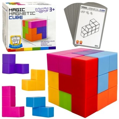 WOOPIE DĖLIONĖ TETRIS KUBAS SU KORTŲ RINKINIU, 53217 WOOPIE DĖLIONĖ TETRIS KUBAS SU KORTŲ RINKINIU, 53217